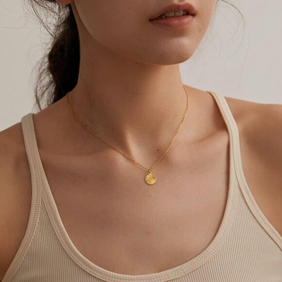 ⚡Sun Moon Sunlight Evil Eye Infinity Italian Horn Softball Compass elegant - Picture 2 of 6